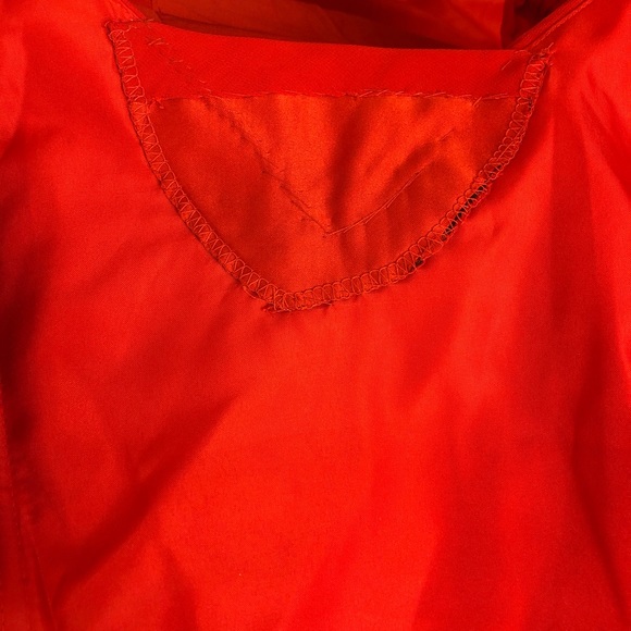 Allure bridals bridesmaids red off the shoulder - Picture 5 of 5